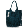Dámská kabelka shopper bag Vittoria Gotti mořská VPOS9
